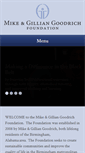 Mobile Screenshot of mggoodrichfoundation.org